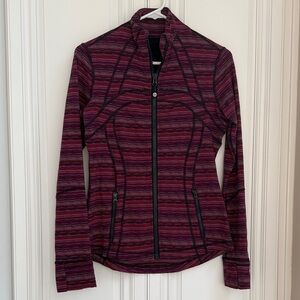 lululemon athletica Women's Jacket - Purple and Black